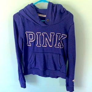 Purple hoodie. PINK. Size M.